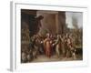 Croesus Showing Solon His Treasures-Frans Francken the Younger-Framed Giclee Print