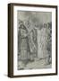 Croesus Stands in the Shadow of Death-Charles Edmund Brock-Framed Giclee Print