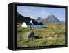 Croft in Glencoe Area, Highland Region, Scotland, United Kingdom-Roy Rainford-Framed Stretched Canvas