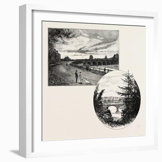 Croft (Left); Blackwell Bridge (Right), UK-null-Framed Giclee Print