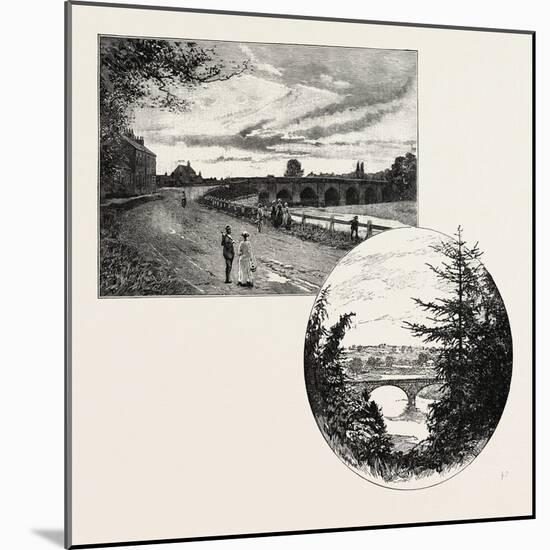 Croft (Left); Blackwell Bridge (Right), UK-null-Mounted Giclee Print