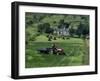 Croft with Hay Cocks and Tractor, Glengesh, County Donegal, Eire (Republic of Ireland)-Duncan Maxwell-Framed Photographic Print