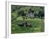 Croft with Hay Cocks and Tractor, Glengesh, County Donegal, Eire (Republic of Ireland)-Duncan Maxwell-Framed Photographic Print