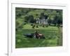 Croft with Hay Cocks and Tractor, Glengesh, County Donegal, Eire (Republic of Ireland)-Duncan Maxwell-Framed Photographic Print