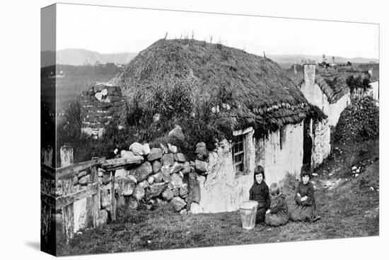 Crofters' Houses, Stornoway, Lewis, Western Isles, Scotland, 1924-1926-Valentine & Sons-Stretched Canvas