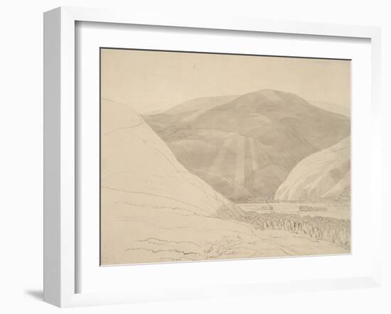 Croidon Hill, 1785-Francis Towne-Framed Giclee Print