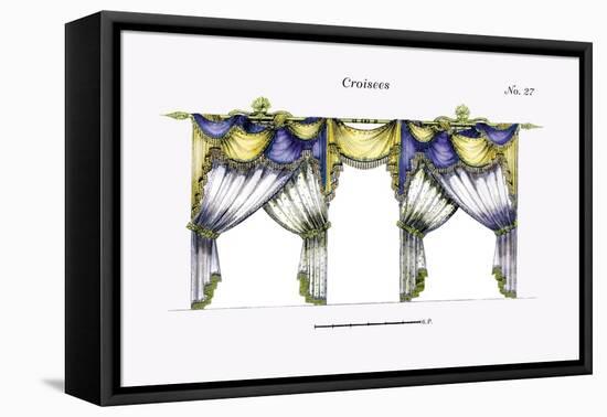 Croisees No. 27-Osmont-Framed Stretched Canvas