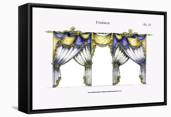 Croisees No. 27-Osmont-Framed Stretched Canvas