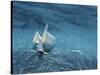 Croisement Bleu-Marc Pelissier-Stretched Canvas