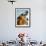 Croissant and Black Coffee on Table, St. Martin, Caribbean-Greg Johnston-Framed Photographic Print displayed on a wall