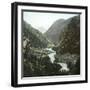 Croix-De-Fer and Tête Noire (Switzerland), the Valley in Le Chatelard-Leon, Levy et Fils-Framed Photographic Print