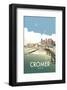 Cromer - Dave Thompson Contemporary Travel Print-Dave Thompson-Framed Giclee Print