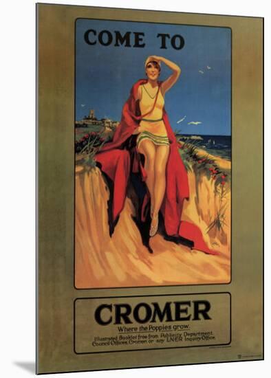 Cromer-null-Mounted Art Print