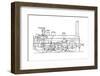 Crompton's Steam Locomotive-Mark Sykes-Framed Photographic Print