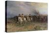 Cromwell after the Battle of Marston Moor-Ernest Crofts-Stretched Canvas