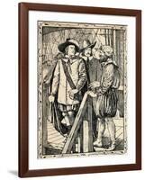 Cromwell and Hampden, 1902-Patten Wilson-Framed Giclee Print