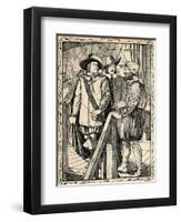 Cromwell and Hampden, 1902-Patten Wilson-Framed Premium Giclee Print