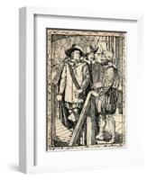 Cromwell and Hampden, 1902-Patten Wilson-Framed Giclee Print