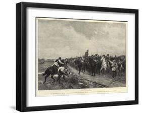 Cromwell at Dunbar-Andrew Carrick Gow-Framed Giclee Print