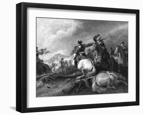 Cromwell at the Battle of Marston Moor, 2 July 1644-William Greatbach-Framed Giclee Print