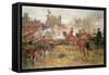 Cromwell at the Storming of Basing House, 1900-Ernest Crofts-Framed Stretched Canvas