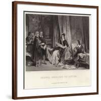 Cromwell Consulting the Lawyers-George Cattermole-Framed Giclee Print