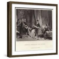 Cromwell Consulting the Lawyers-George Cattermole-Framed Giclee Print