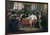 Cromwell Dissolving the Long Parliament, 1782-Benjamin West-Framed Giclee Print