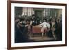 Cromwell Dissolving the Long Parliament, 1782-Benjamin West-Framed Giclee Print