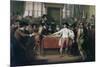 Cromwell Dissolving the Long Parliament, 1782-Benjamin West-Mounted Giclee Print