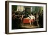 Cromwell Dissolving the Long Parliament-Benjamin West-Framed Giclee Print