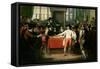 Cromwell Dissolving the Long Parliament-Benjamin West-Framed Stretched Canvas