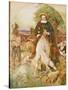 Cromwell on His Farm, 1873-4-Ford Madox Brown-Stretched Canvas