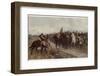 Cromwell Prepares to Fight the Scots at Dunbar-Andrew C. Gow-Framed Photographic Print