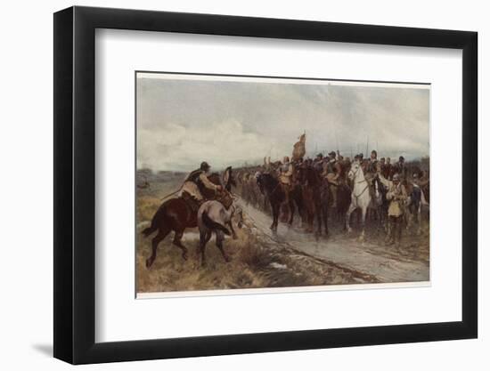 Cromwell Prepares to Fight the Scots at Dunbar-Andrew C. Gow-Framed Photographic Print