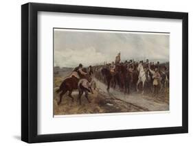 Cromwell Prepares to Fight the Scots at Dunbar-Andrew C. Gow-Framed Photographic Print