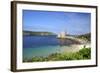 Cromwell's Castle in Summer Sunshine, Isle of Tresco, Isles of Scilly, United Kingdom, Europe-Peter Barritt-Framed Photographic Print