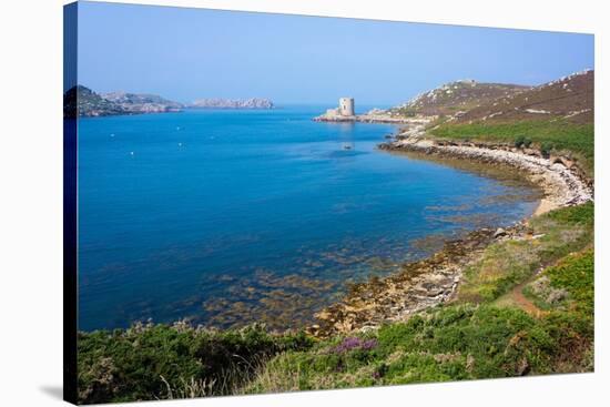 Cromwell's Castle, Isle of Tresco, Isles of Scilly, United Kingdom, Europe-Peter Groenendijk-Stretched Canvas