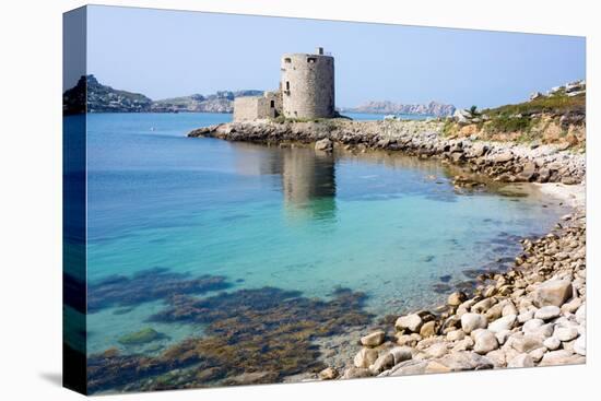 Cromwell's Castle, Isle of Tresco, Isles of Scilly, United Kingdom, Europe-Peter Groenendijk-Stretched Canvas