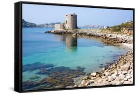 Cromwell's Castle, Isle of Tresco, Isles of Scilly, United Kingdom, Europe-Peter Groenendijk-Framed Stretched Canvas