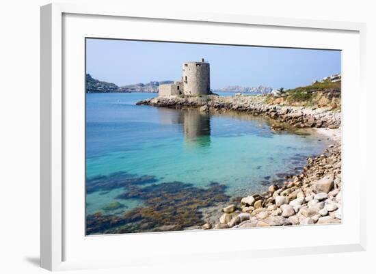 Cromwell's Castle, Isle of Tresco, Isles of Scilly, United Kingdom, Europe-Peter Groenendijk-Framed Photographic Print