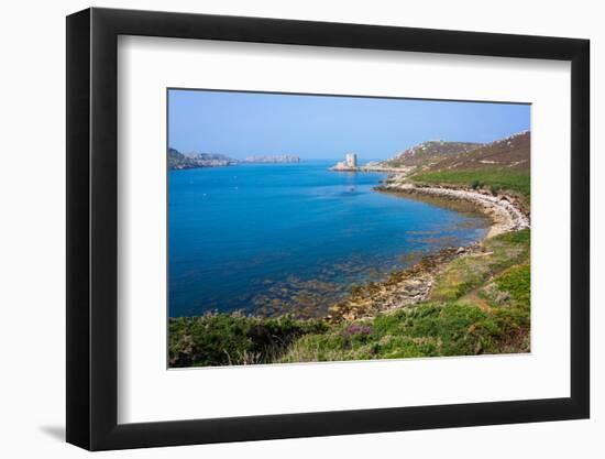 Cromwell's Castle, Isle of Tresco, Isles of Scilly, United Kingdom, Europe-Peter Groenendijk-Framed Photographic Print