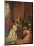 Cromwell's Family, Interceding for the Life of Charles I-William Fisk-Mounted Giclee Print