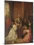 Cromwell's Family, Interceding for the Life of Charles I-William Fisk-Mounted Giclee Print