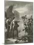 Cromwell Suppressing the Mutiny in the Army-Robert Smirke-Mounted Giclee Print