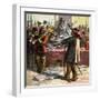 Cromwell Turns Out Parliament, 17th Century-null-Framed Giclee Print