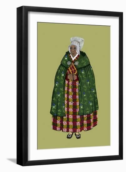 Crone from Fontenay-Le Comte-Elizabeth Whitney Moffat-Framed Art Print