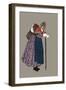 Crone Vendor Foillets from Proveysieux-Elizabeth Whitney Moffat-Framed Art Print