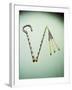 Crook and Flail, from the Tomb of Tutankhamun-Egyptian 18th Dynasty-Framed Giclee Print