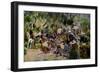 Crook's Conference with Geronimo-William F. Kline-Framed Giclee Print